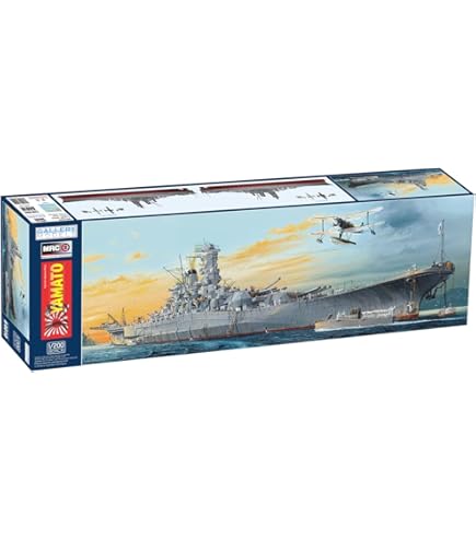 Maquette De Agostini Yamato 1/250 – 90 Fascicules + Pièces – Amati