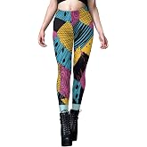 Flaminet St Patrick's Day Women Leggings Print Shamrock Clover Irish Pants