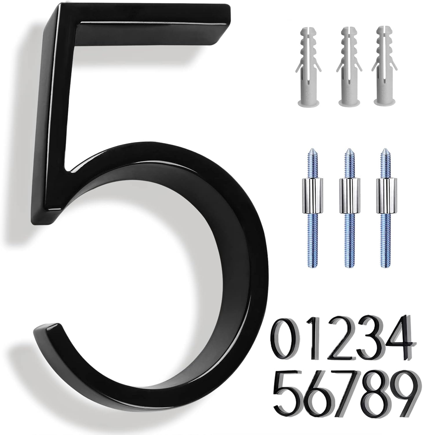 Address Signs - House Numbers, 5