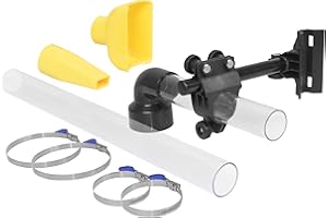 Fulton Woodworking Tools X-Stream Drill Press Dust Collector with Multi-Axis Adjustability • Universal Mount