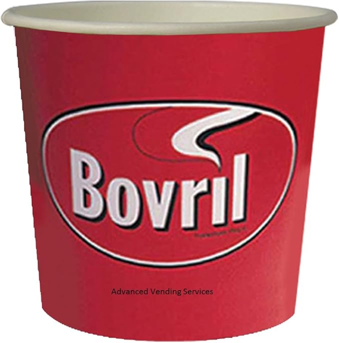Bovril beefy drink 76mm Kenco Maxpax vending In Cup 7oz Incup Drinks x