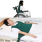 Vest Restraint Suit for Bed or Wheelchair, Anti Fall Bed Restraint Strap | Back Button Design；Adjustable Chest Restraint Band for the Elderly, Dementia Patients (S)