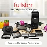 Fullstar Pro 14-in-1 Vegetable Chopper & Mandoline Slicer Black view 2