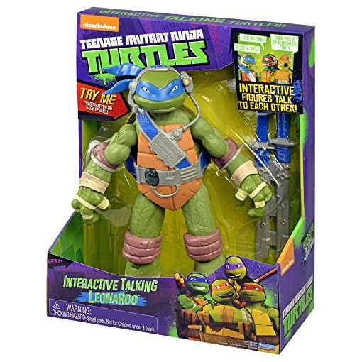 Teenage Mutant Ninja Turtles 11" Leonardo Infrared Talking Turtles Figure - Image 6