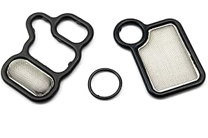 FainWan Spool Valve Filter Screen VTC VTEC Solenoid Gasket 15845-RAA-A01 Compatible with CRV Element Civic Si Accord Crosstou