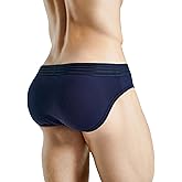 Rounderbum Men’s Dual Tech Padded brief + Smart Package Cup – Butt Enhancing Underwear with Removable Pads, 3 Colors