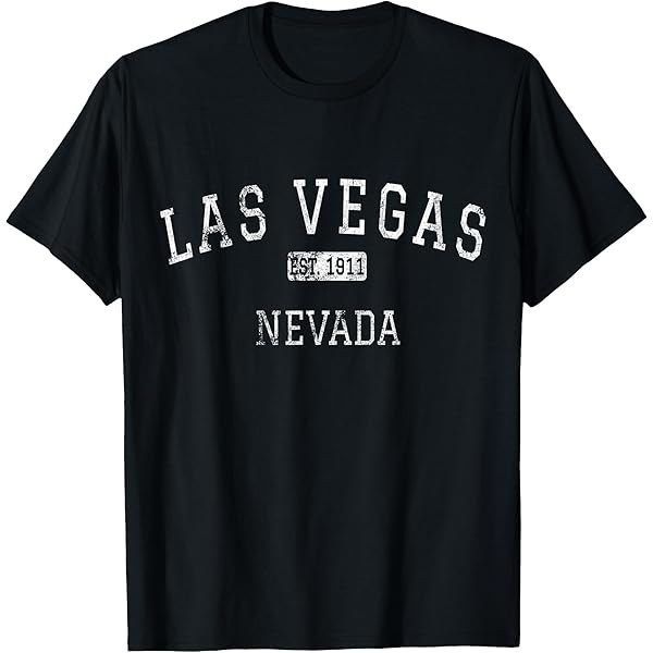 Amazon.com: Vintage Las Vegas Retro Style Gift T-Shirt : Clothing