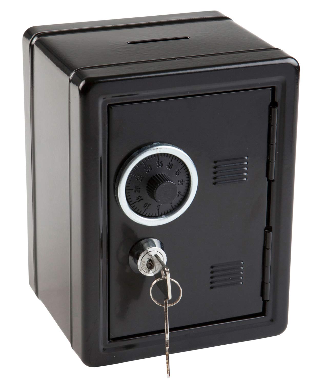 IDENA Money Safe 120 x 105 x 160 mm Black