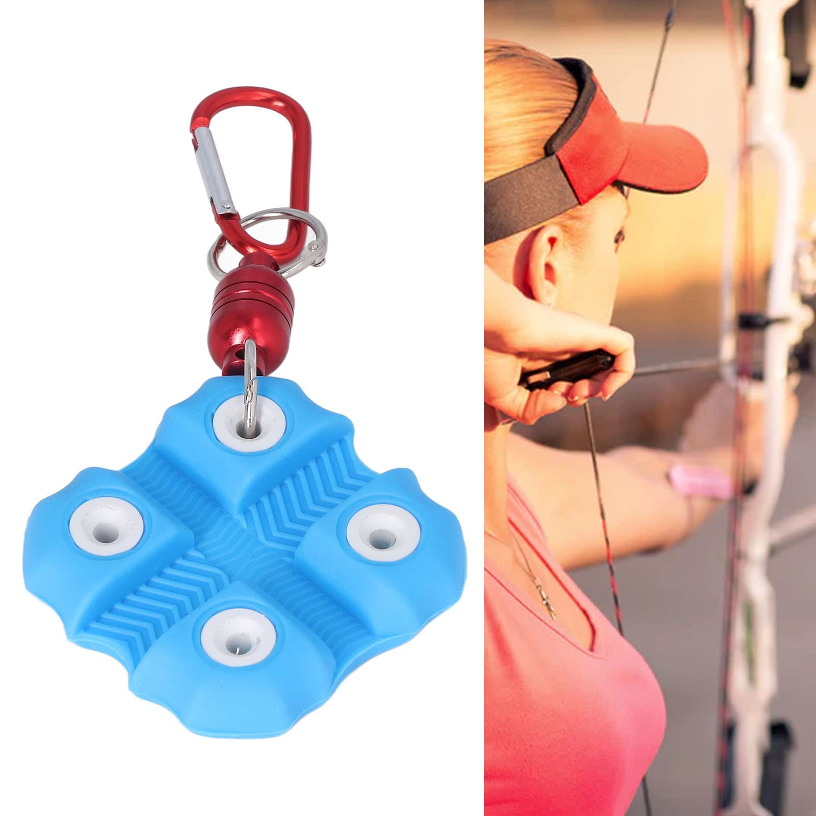 Arrow Pullers Quadrate Arrow Pullers Archery Target Remover with Magnetic Buckle for Multi Size Arrow