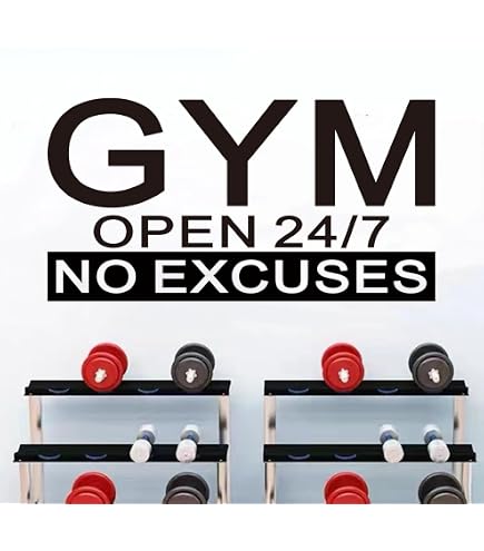 Fitness Motivations-Banner – 90x152 Cm, Polyester, Mit Aufhängeösen