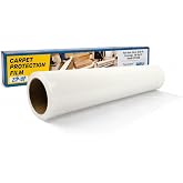 Zip-UP 24" x 50' Carpet Protection Film, Self Adhesive, Easy Installation | Self Adhesive Backing, Easy Installation, Maximum Protection for Carpets, Premium Carpet Film, Self-Adhesive Application
