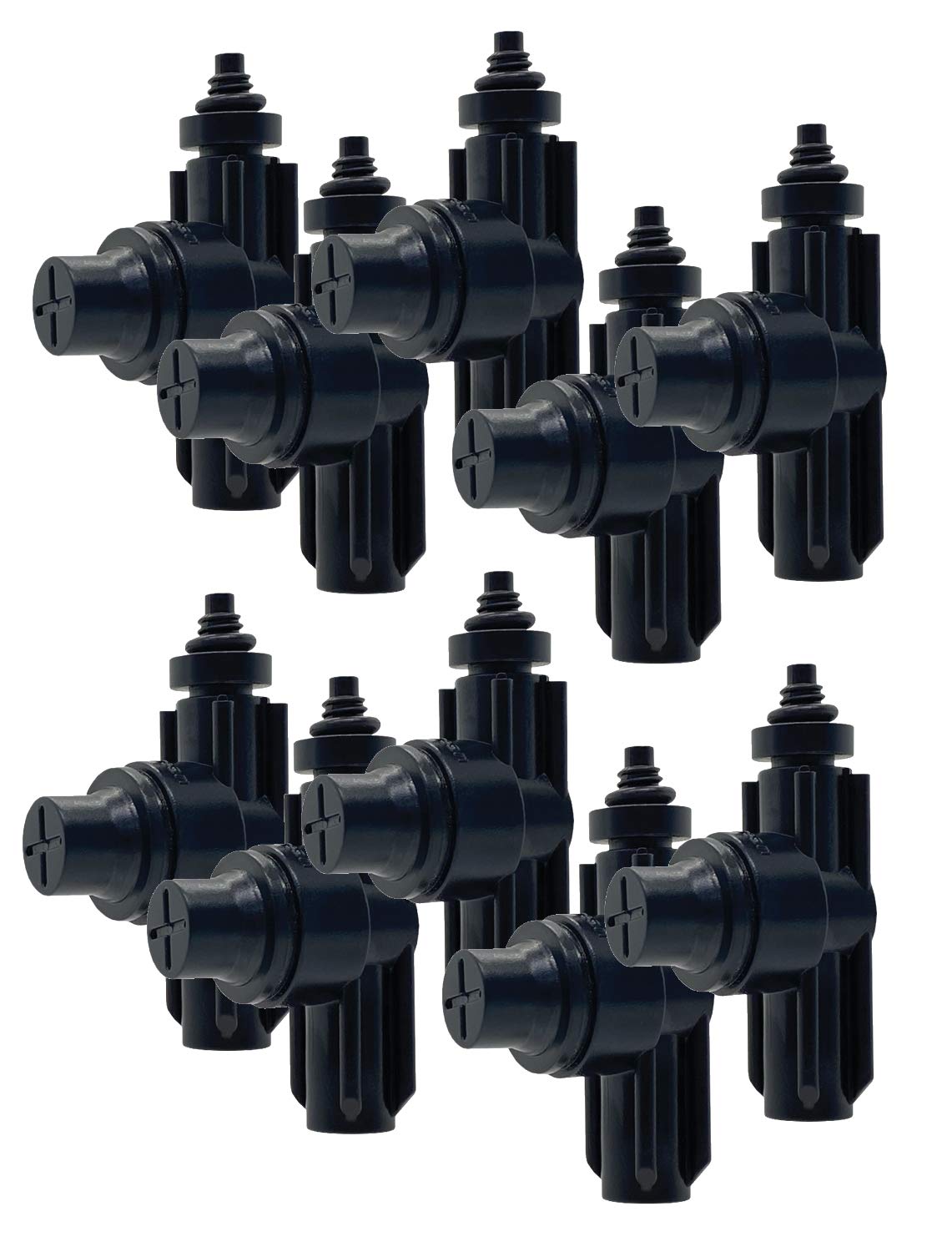 Stop – Drop. Non-Drip Valve for Outdoor Water Mist Systems Prevents Drips from Household Spray Installations.Fits all 10/24 Nozzles