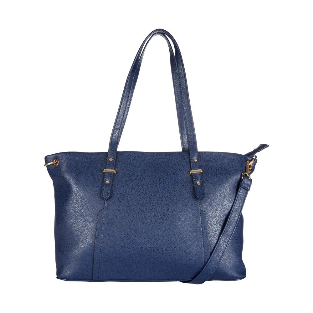 caprese women's satchel (midnight blue)