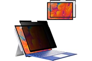 Halloive Laptop Privacy Screen Microsoft Surface X/Surface pro 8 (Released in 2021),Removable Privacy Screen Filter (for Surface Laptop X/Surface pro 8 Privacy Screen Protector 13 in)