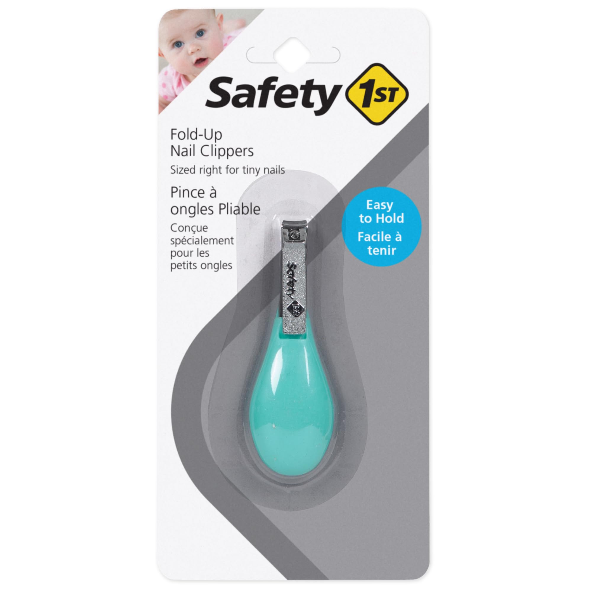 Safety 1st Hospital's Choice Fold Up Nail Clippers Arctic