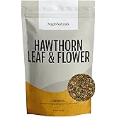 MagJo Naturals, Hawthorn Leaf and Flower (1 Pound), Wild-Crafted, Cut and Sifted, Dried Loose Leaf, Makes crisp cup of Hawthorn Tea, Hawthorne Leaves and Herb