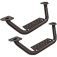 Go Rhino Dominator Xtreme D6 4" Drop Steps | Mild Steel, Textured Black | D6410000T | Fits Go Rhino Dominator Xtreme D6 SideSteps