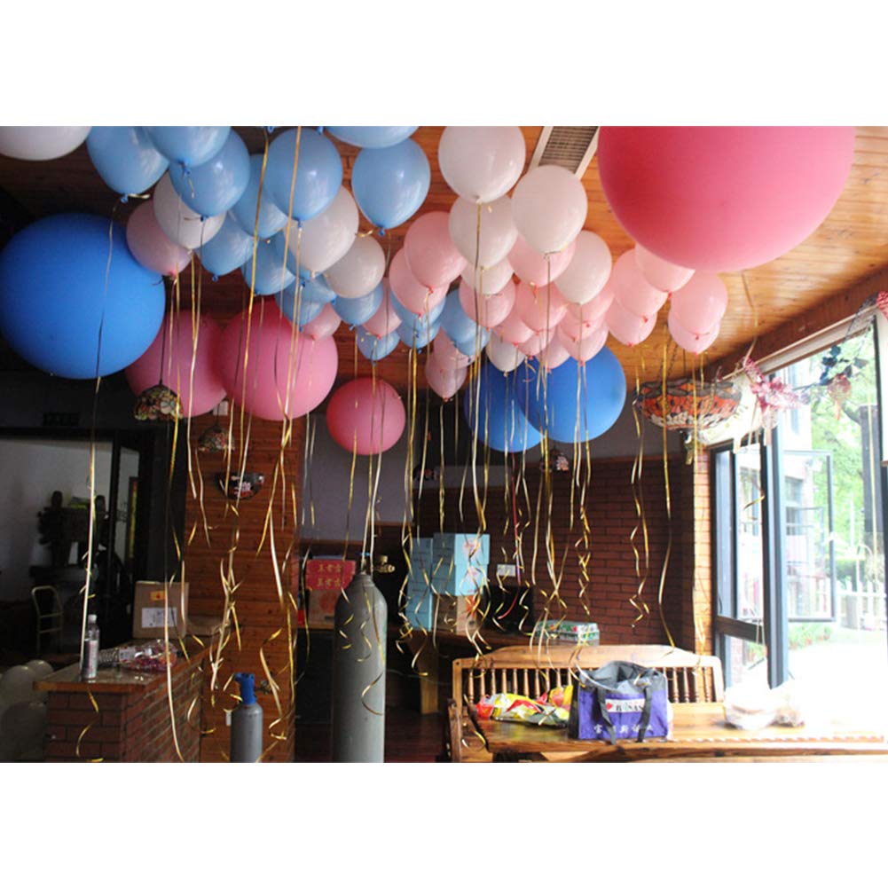 6 Rollers Glitter String Birthday Pe Curling Ribbon Decoration