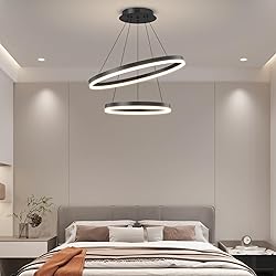 Matven Modern Ceiling Chandelier Light, Acrylic