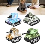 Nunafey Alloy Military Toy Vehicle 1:64 Pull Back Tank Ages 3+ 1pc view 9
