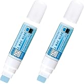 Kuretake Zig 2Way Glue Pen, 15mm Broad Tip, 2 pcs Set, Made in Japan | Quick Dry Liquid Stick Marker, for Artists, Crafting, Scrapbooking, Gift Card, Calligraphy