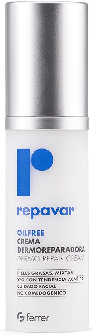 REPAVAR OILFREE Dermo-repair Cream 30ml - Recover Dryness From Aggressive Facial Treatments