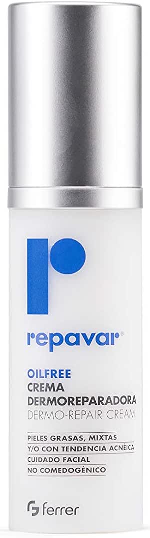 Repavar Oilfree Crema Dermoreparadora – 30 Ml, Für Fettige & Mischhaut, Ohne Parfüm & Konservierungsstoffe