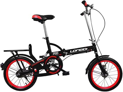 folding bike with basket