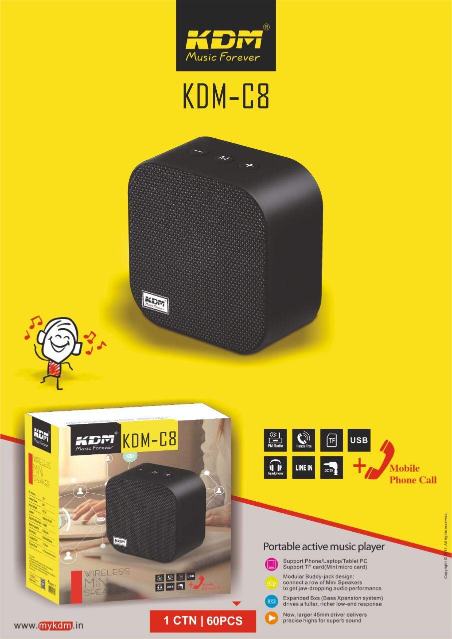 kdm speaker bluetooth