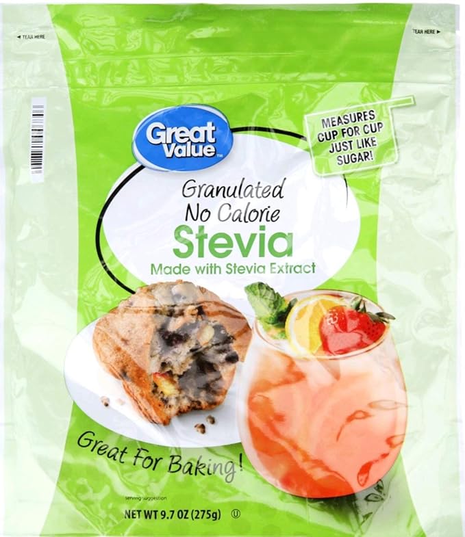 Great Value No Calorie Stevia 9 7 Oz Amazon Com Grocery Gourmet Food