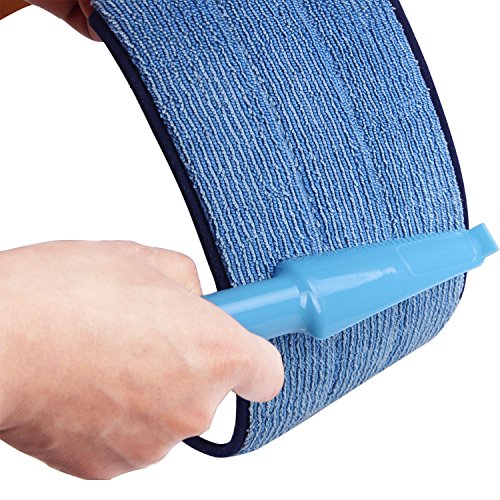 BettaWell 18 Inch Velcro Flat Microfiber Mop Pad Refills for Fit 15 to