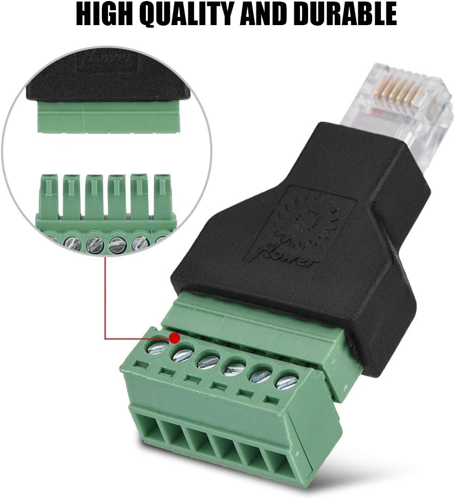 Dpofirs RJ12 Male to Screw Terminal Adapter - Image 4