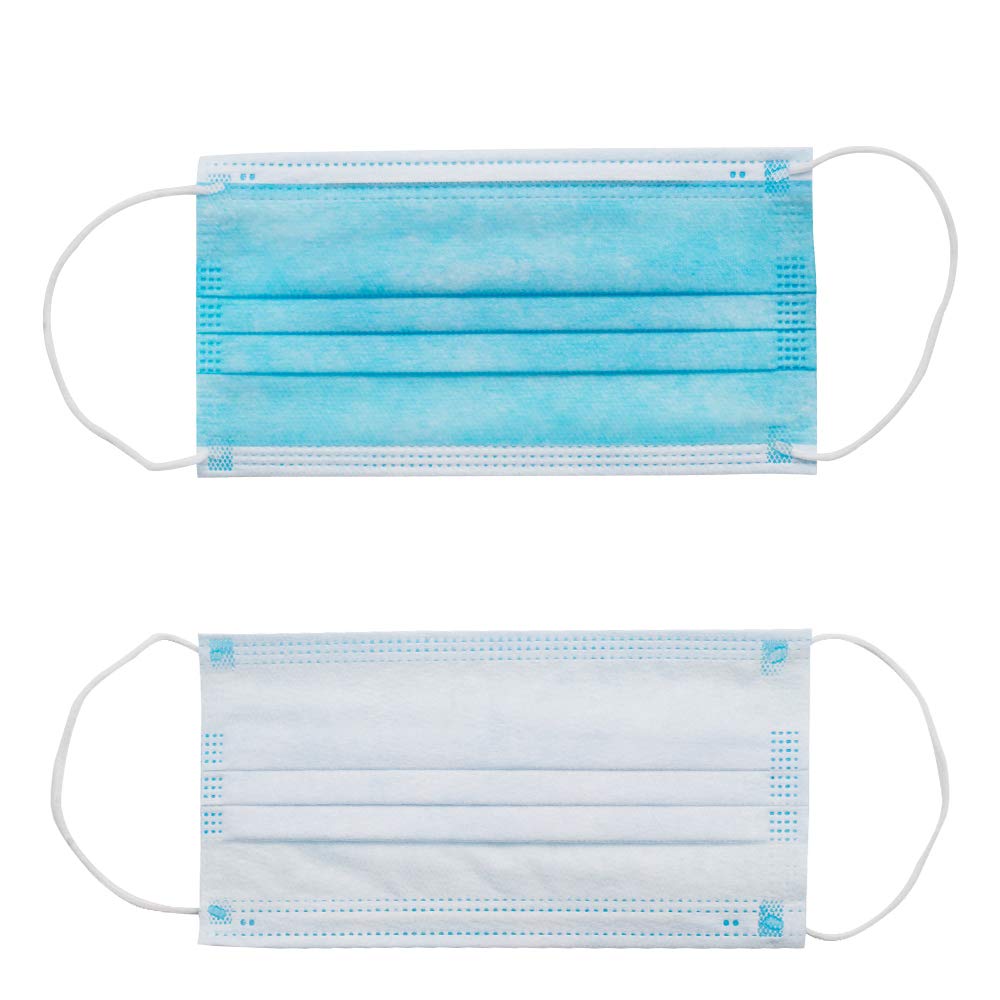 20 Pcs Disposable Earloop Face Masks Breathability Comfort Dustproof Masks, Nonwoven Fabrics