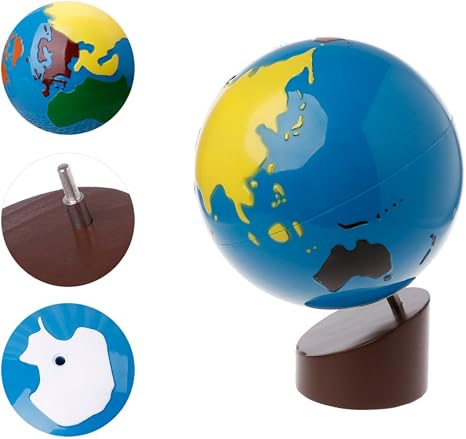 montessori globe world parts