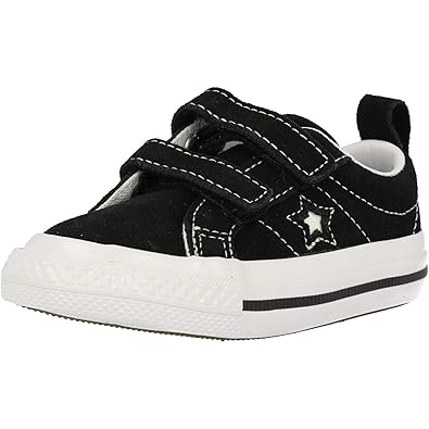 converse one star bambino nero