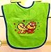 Baby Looney Terry Applique Bib (GREEN)