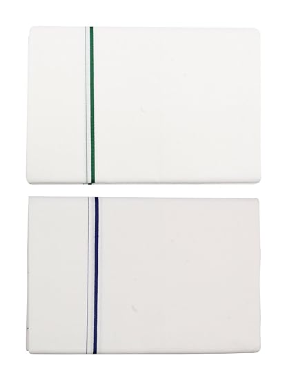Men's Cotton Dhotis- Pack of 2 (White)