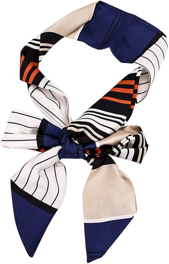 Amazon サクララ Sakulala スカーフ マフラー 髪飾り ヘッドドレス バッグ飾り 持ち手 バンダナ ベルト レディース バッグに 小物 巻き方 おしゃれ 通勤 オフィス 普段着 ハンカチ バンダナ 通販