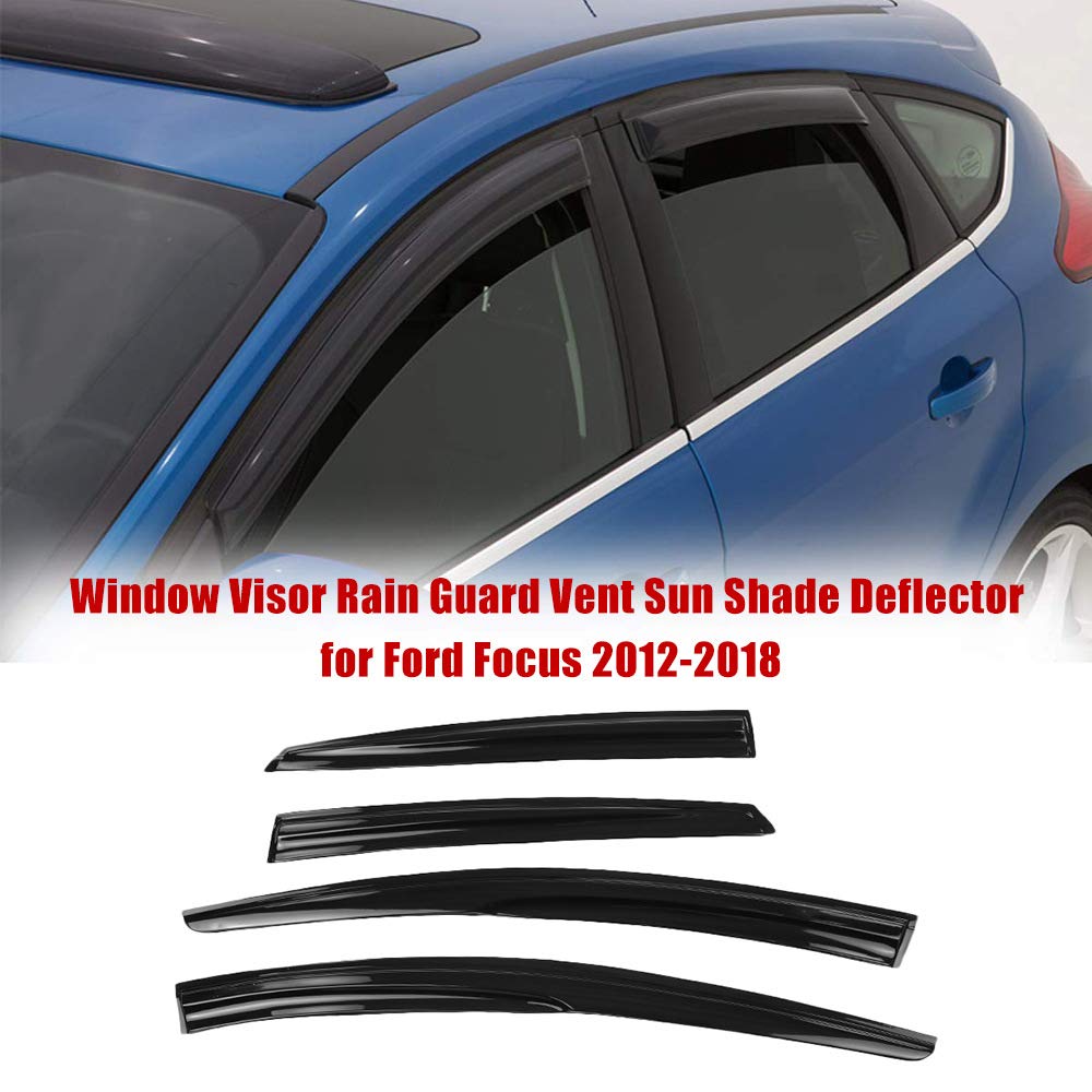 Wind Deflectors Vehicle Parts & Accessories Wind Deflectors compatible with Ford Focus 3 III