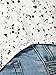Bentibo Mens Retro White Polka Dot Printed Short Sleeve Casual Button Dress Shirt M