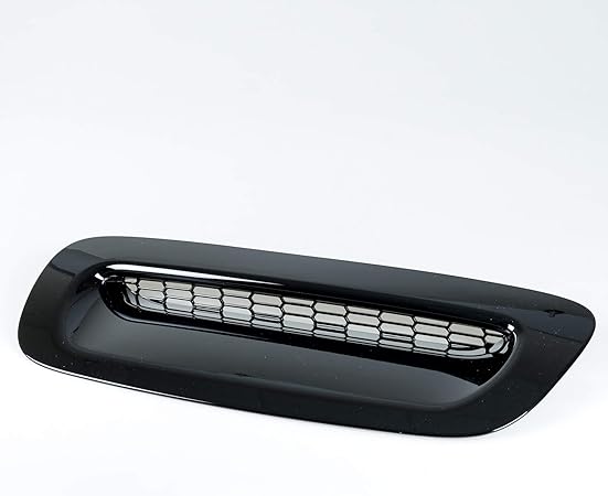 Amazon ミニクーパーs Jcw R55 R56 R57 R58 R59用 07 13年 光沢グロスブラック ボンネットダクトカバー フードベントダクトカバー ボンネット 車 バイク