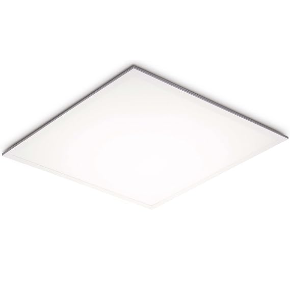 LED Panel Einbau Ultraslim 1cm, 40W, Naturalweiss (4000K), 3400 Lm, 120 Grad, 205x SMD4014, 595x595mm für Rasterdecken Einleg