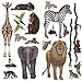 Walls of the Wild Rainforest Jungle and Safari Wall Decals Collection Economy Size