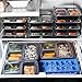 3 Compartment Meal Prep Containers - Divided Lunch Containers Reusable 10 Pack