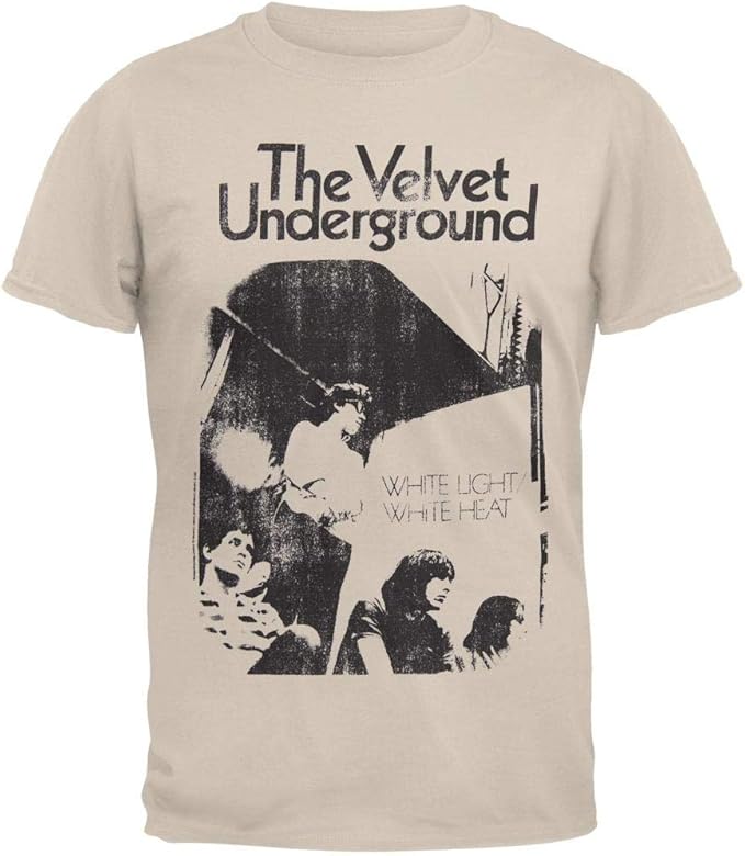 LYYJY Velvet Underground - White Light White Heat Soft T-Shirt Black
