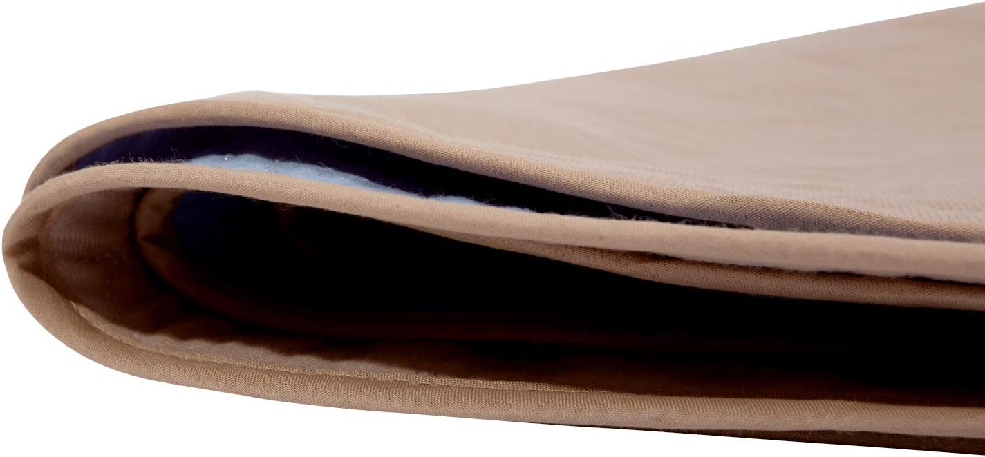 Houseables Whelping Pads, Washable Puppy Pad, 48" x 48", Large, Brown, Round, 1 Pk, Waterproof Pee Mat, Vet Bed Dogs, Pet Training Supplies, Crate Playpen Liner, Stain Resistant Incontinence Solution : Pet Supplies