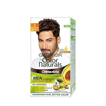 Garnier Color Naturals Men Shade 3 Darkest Brown, 30ml + 30g