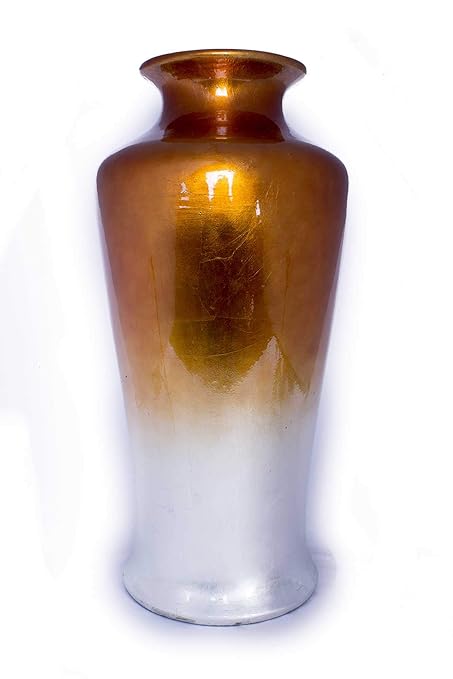 Amazon Com Artfuzz 24 Inch Ombre Lacquered Ceramic Floor Vase