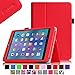Fintie E FUN Nextbook 7.85" (Nextbook 8) Tablet 8GB Memory Quad Core 2014 Release Model NX785QC8G Folio Case - Premium Leather Cover With Stylus Holder 3 Years Warranty [NOT FIT Premium 8HD] - Red