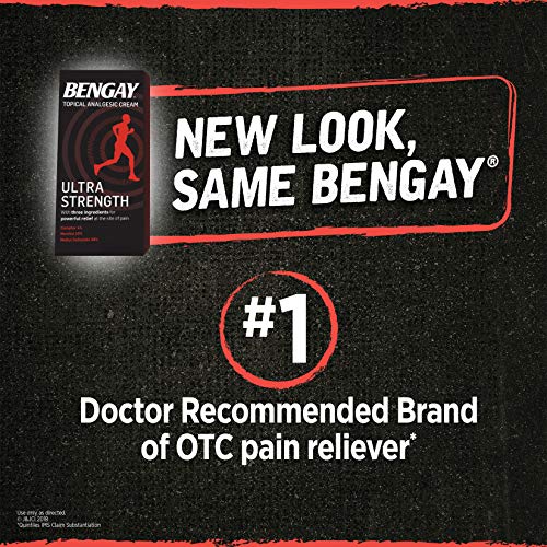 Ultra Strength Bengay Pain Relief Cream, Topical Analgesic for